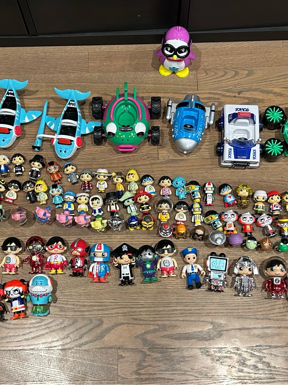 Huge Lot Ryan’s World Figures and Vehicles